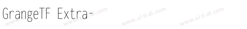 GrangeTF Extra字体转换